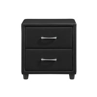 Lorenzen Night Stand Black