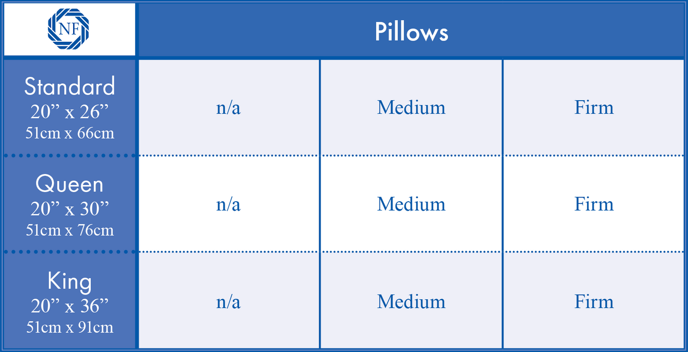 White Down Medium Pillow